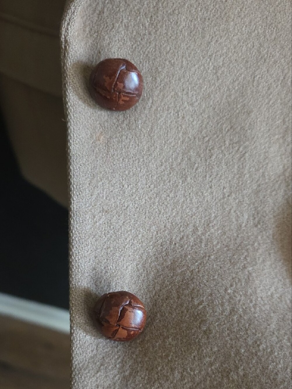 Vintage Ralph Lauren Single-Breasted Wool And Camel Blazer - Picture 4 of 10